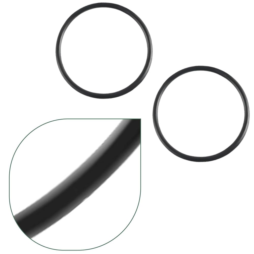 Riloer Front Wheel Hub Cap O-Ring, Replace 5410470, Compatible with Polaris 300 1995, Compatible with Polaris Big Boss 400L 1996-1997, 2 pcs