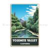 Yosemite Retro Poster Metal Sign Custom Wall Cave Garage Plaques Cinema Rusty Tin Sign Poster