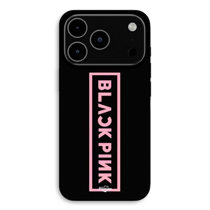 Coque Pour iPhone 17 Pro Max Blackpink VIP Tickets Blackpink logo Front noir Maniacase