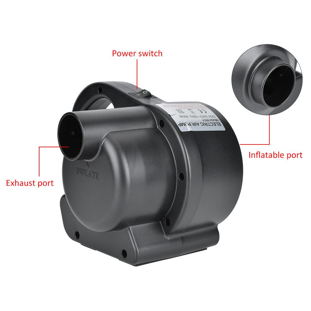 Plugin Strengthen Electric Alternating Current Pump for Inflatable Paddle Board Rubber Boats