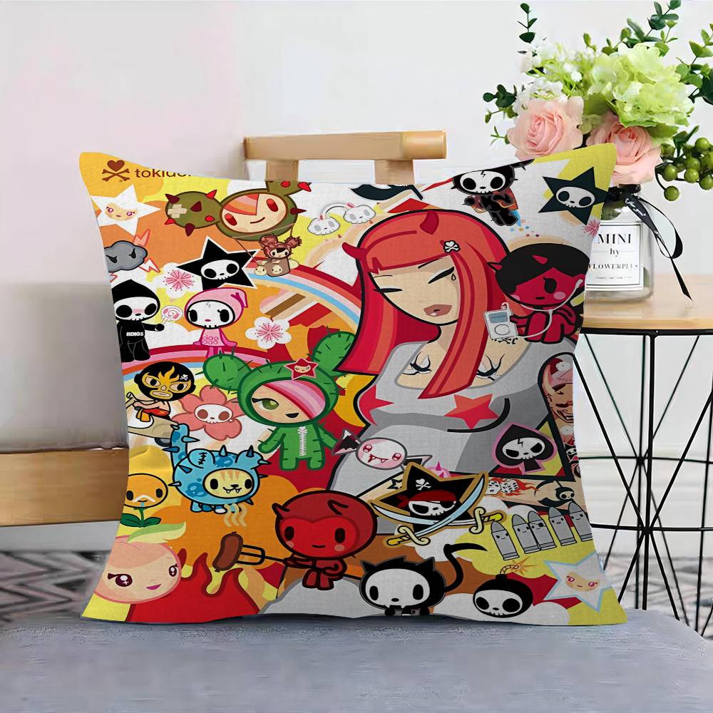 Japan Tokidoki Pillow Cover Sofa Cushion Cover Home Room Decoration Children Gift