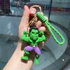 Adorable Superhero Keychain Silicone Avenger Series Key Ring For Car Keys Gifts