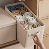 Foldable Clothes Storage Box Washable Multi Compartment Clothes Storage Organizers Breathable Thicken Foldable Storage Box