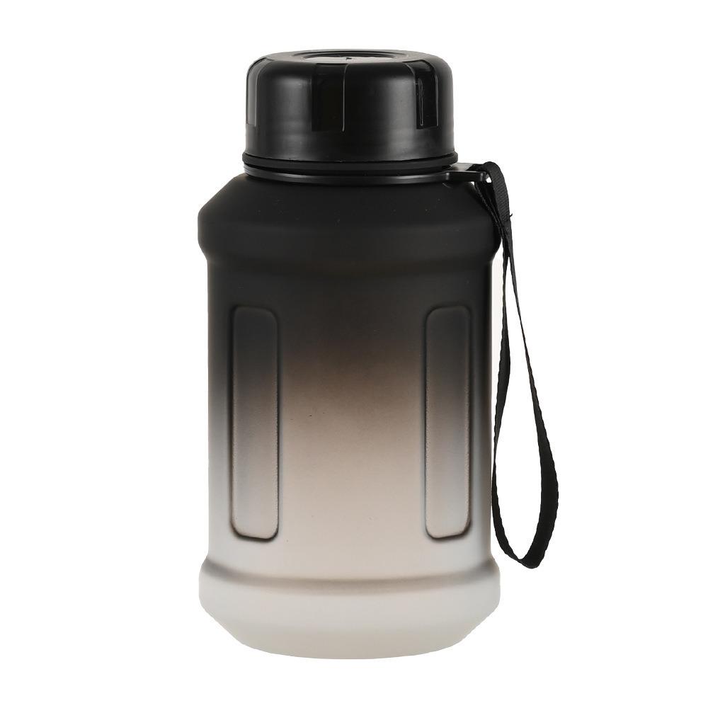 Graduated Fitness Water Bottle Gradient Fitness Drinking Bottle Sports Water Cup Hiking