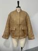 2025 European & American Spring Women's Stand Collar Sequin Jacket