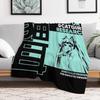 Catgirl Throw Blanket Soft Warm Blanket Gift for Men Women Adults
