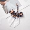 Silk Scarf Pendant Keychain: Versatile Bag Charm & Keyring