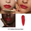 Gucci Glow   Care Shine Lipstick 0.06 Oz  1.8 Ml 517 Abbie Maroon Red Cherry Red