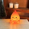 Cozy Dorm Room Decoration Cartoon Fake Campfire Night Light, Cute Warm Glow Bedside Unique Birthday Gift for Girls Boys Ornament, Portable Lamp