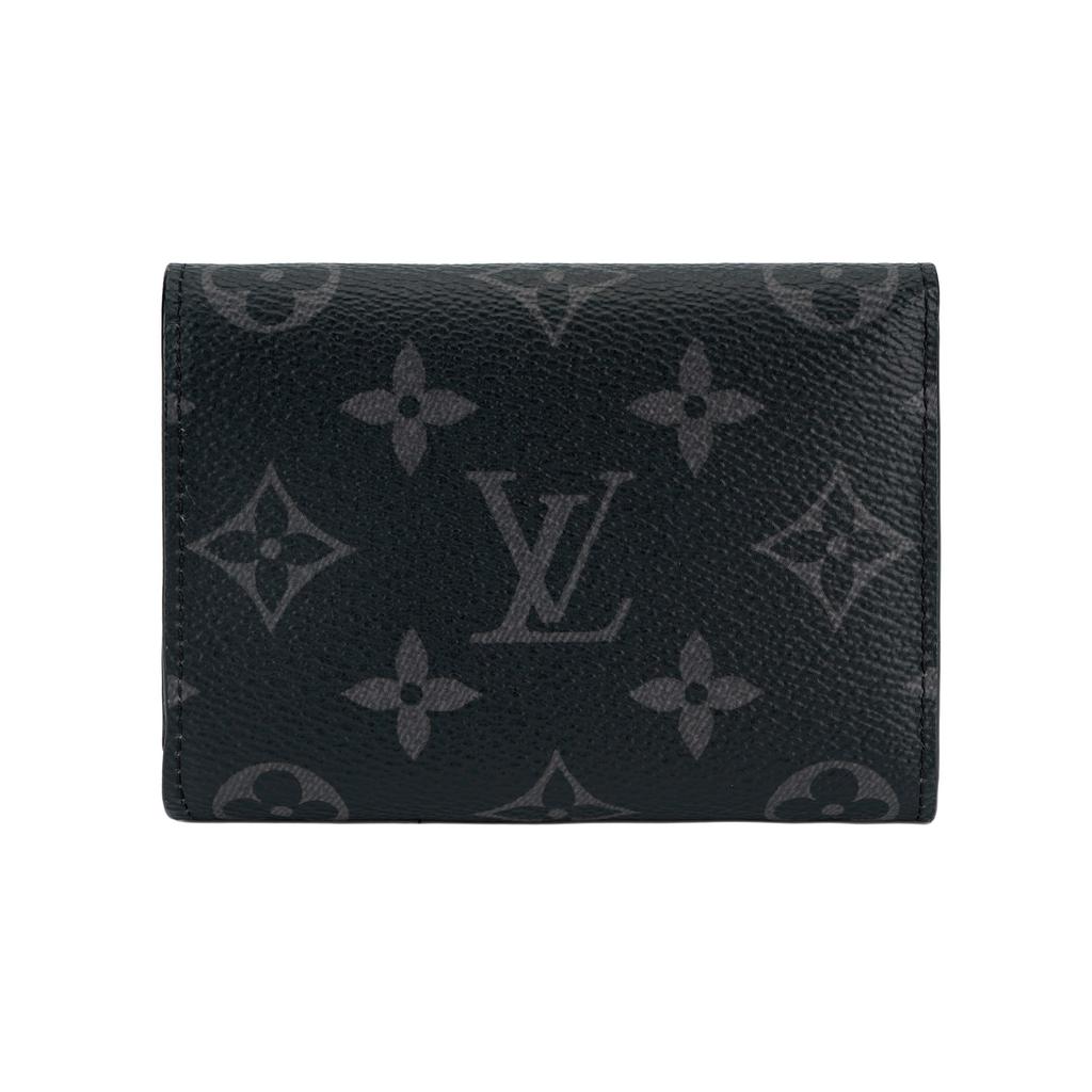 Louis Vuitton Victor Leather Wallet Women's Black M12598