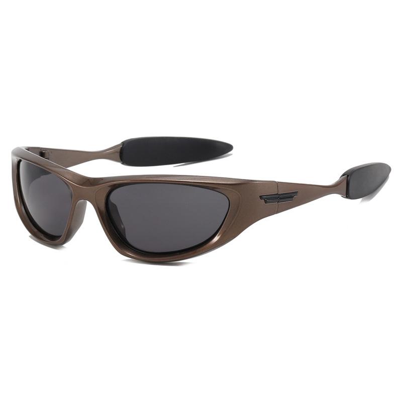 Vintage Y2K Punk Cat Eye Women Sunglasses Brand Designer Fashion Retro Outdoor Sports Shades UV400 Men Driving Sun Glasses