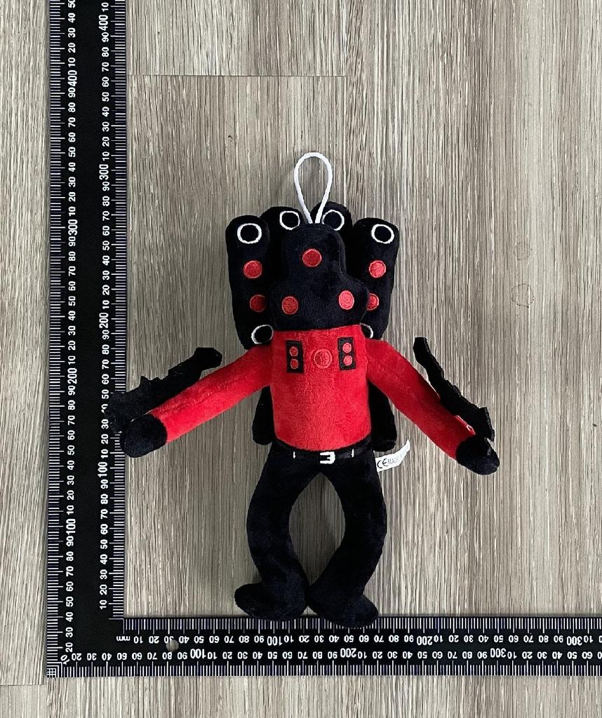 Skibidi Toilet Man Vs. Monitor Man Doll Plush Toy