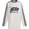 Originals Ss25 Footie Brand Logo Striped Casual Sports Long Sleeve Football Shirt Women Tops KF9612