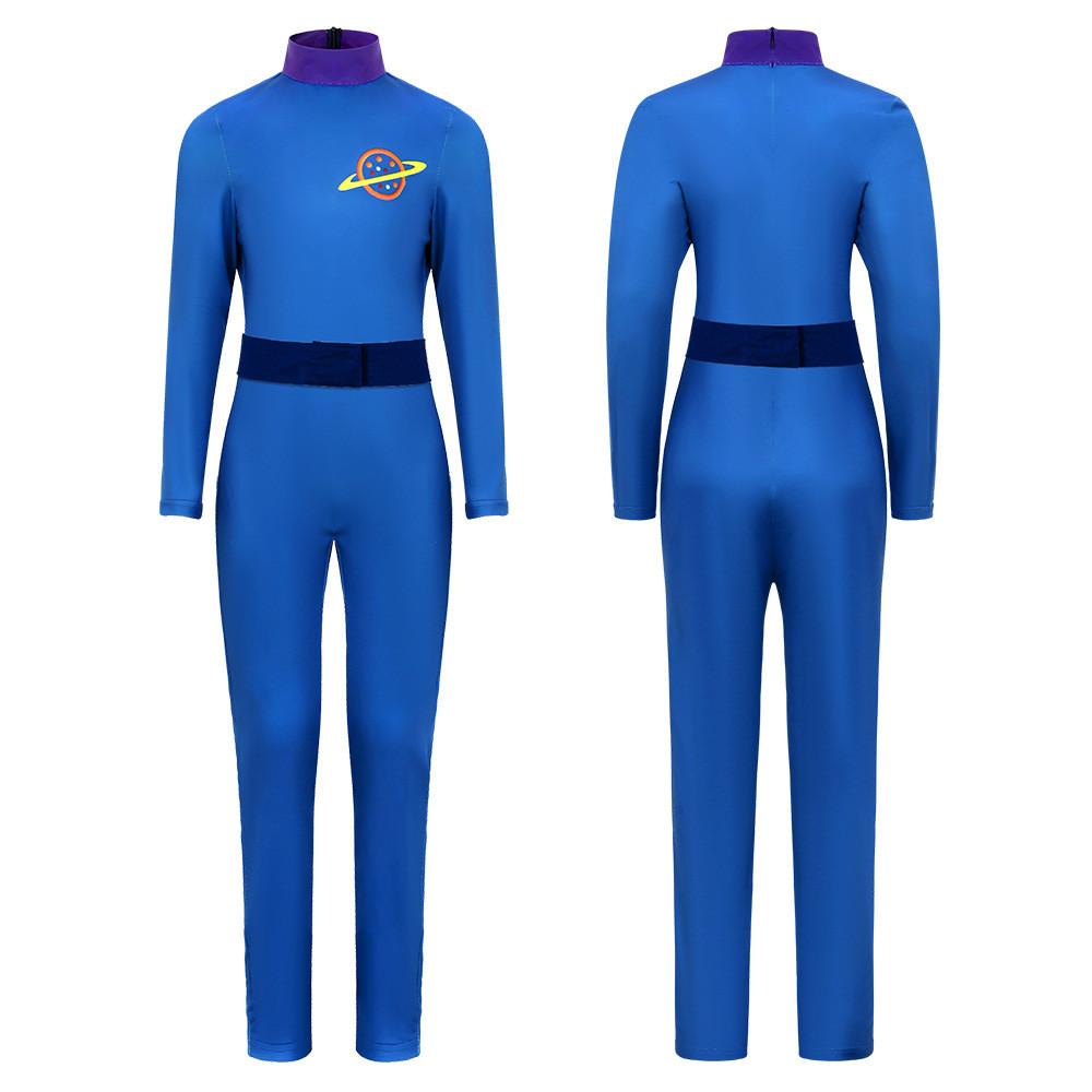 Toy Story Alien Cosplay Costume With Polyester Fabric For Halloween Stage Performances