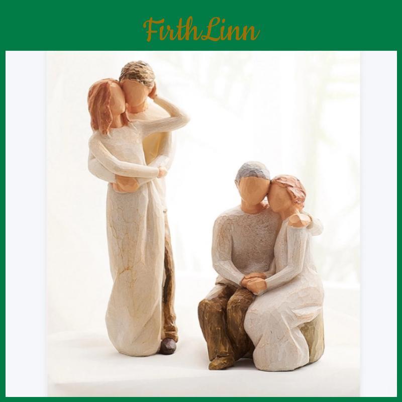 Figur Nordischer Stil Harz Familie – Liebe Glück Heimdekoration Schmuck