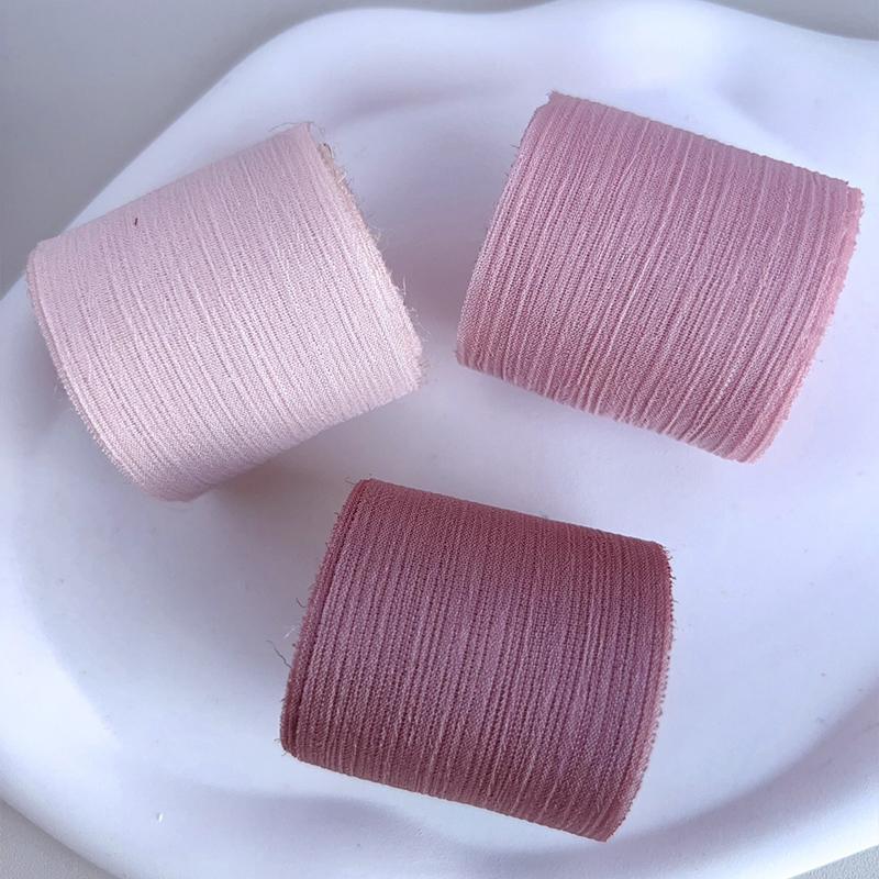 1PC Silver Glitter Ribbon Sparkling Organza Ribbon Ribbon Bow Wedding Cards & Invitations