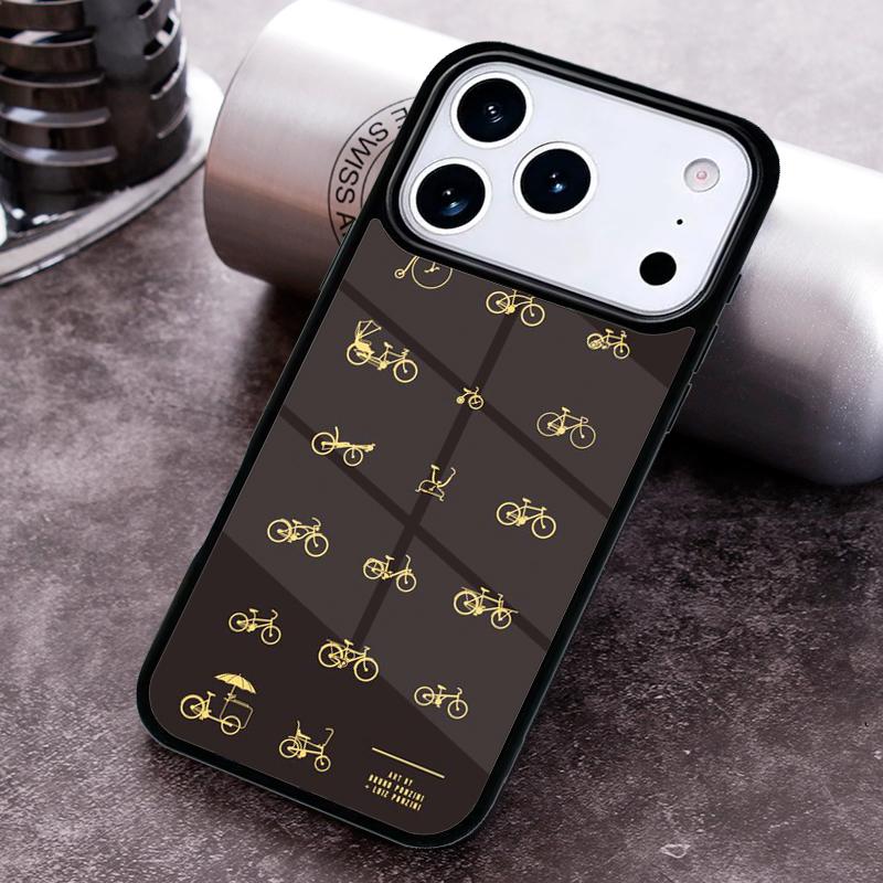 Bicycle Racing Bike Phone Case For iPhone 17 16 15 14 13 12 11 Pro Max Plus 17Air Soft Silicone Cover