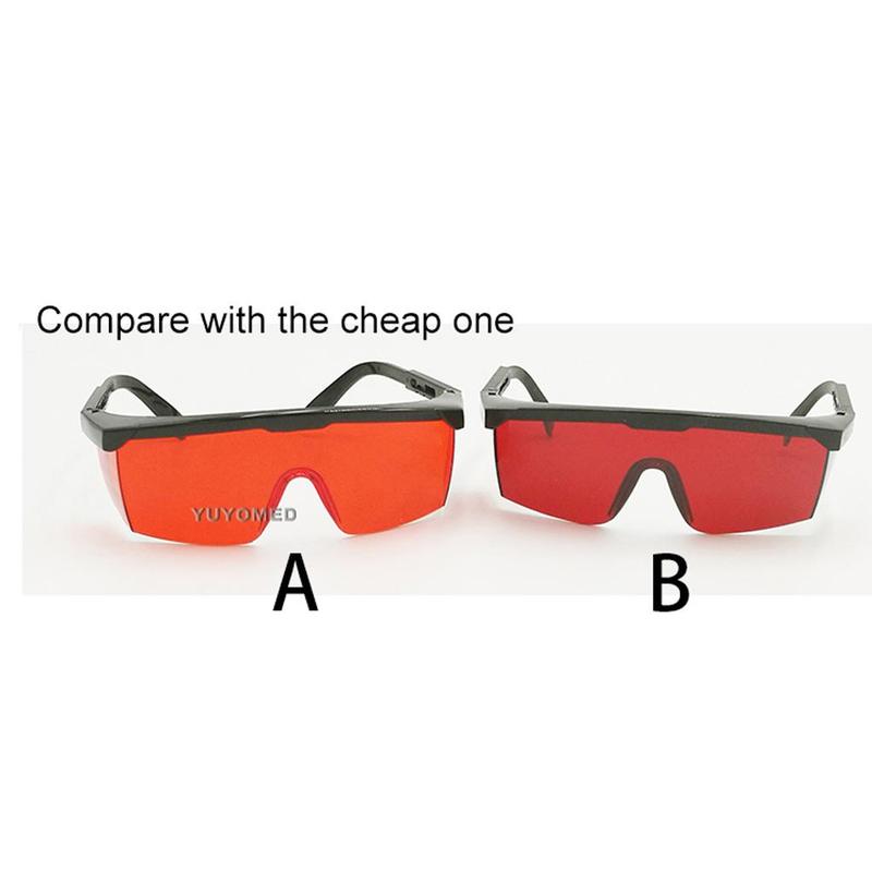 Schutzbrille mit SCT-Rotglas zur Blockierung von Blaulicht