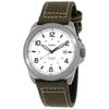 Men's Bronson Quartz Watch Silver Dial Nylon 40mm FS5918