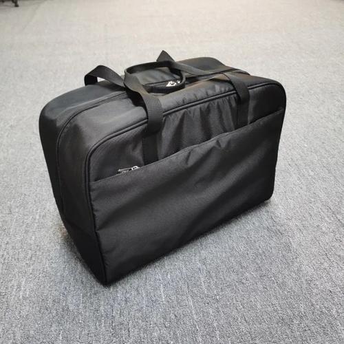 Large Capacity Cosmetic Accessories Organizer Travel Makeup Bag for Bridal & Portable Black