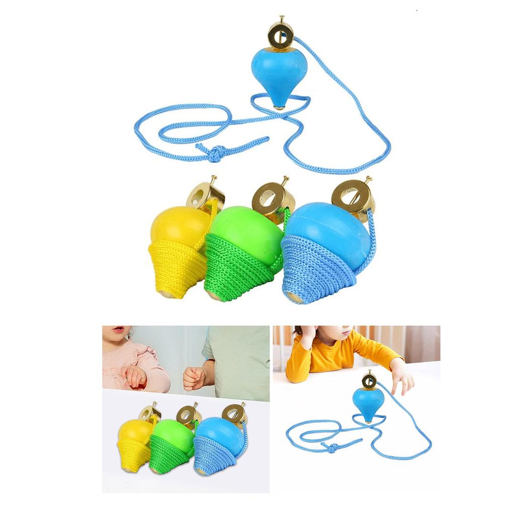 Pull String Spinning Top Toy for Kids Adults Stress Relief Pull Rope Spinning Tops Rotate Gyre Nostalgic Toy for All Age