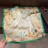 Silk Head Scarf Soft Neck Tie Fashion Square Scarf  Women Female