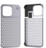 For iPhone 15 14 Plus 13 12 16 Pro Max Rimless Aluminum Metal Bumper Aromatherapy Case Anti-scratch Shockproof Fragrant Cover