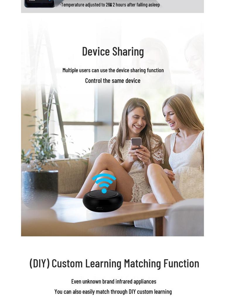 Tuya Smart WiFi Infrared Remote Controller with Mobile and Voice Control