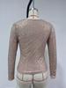 Sequin Sparkle Long Sleeve Top Outerwear Layer