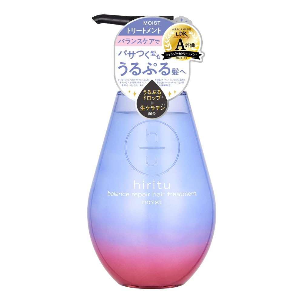 

hiritu Balance Repair Hair Treatment 410 мл с ароматом абрикоса и жасмина Разглаживает сухие волосы [увлажняет] и