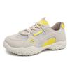 Mesh splicing contrasting color casual shoes summer new retro sports dad shoes student versatile breathable women's shoes