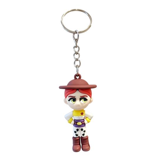 1/5Pcs Keychain Pendant, Cartoon Anime Figure Charm Key Holder, Party Favor Keychain Pendant for Children Friends Backpack A