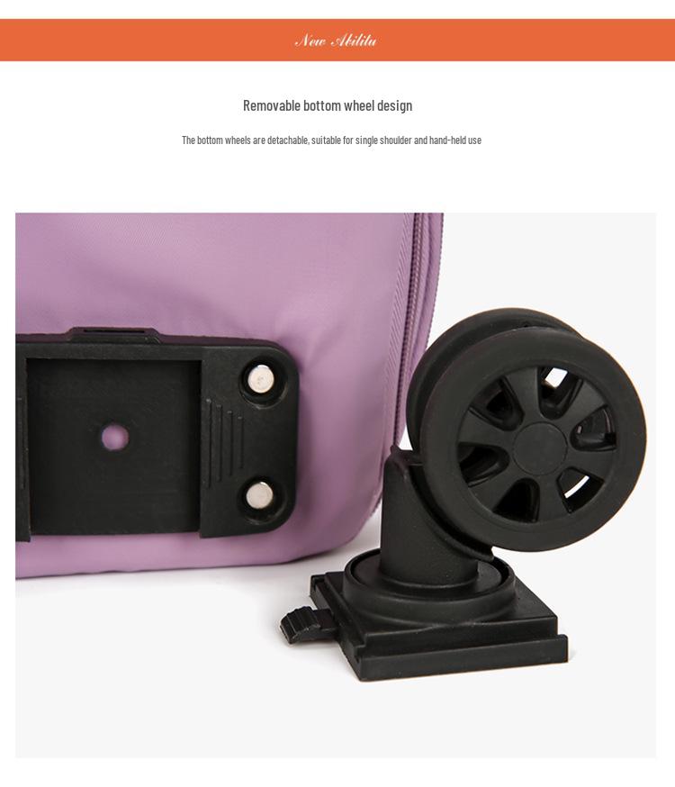 Extra Large Travel Bag with Trolley Sleeve – Oxford Cloth Maternity & Business Bag for Short Trips