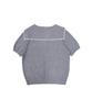 MONBIRDIE GOLF Logo Sailor Summer Knit Grey