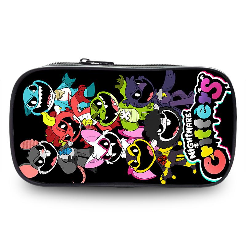 Nightmare Small Animal Pencil Case Animation Peripheral Storage Bag Stationery Pencil Case