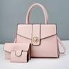 Quality Leather 3 Piece Set Luxury Handbags Women Bags Designer Crossbody Bags for Women  Large Capacity Tote Bag
