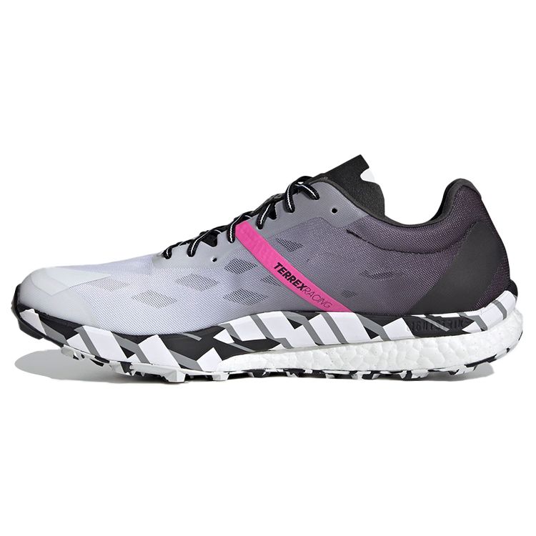 

Adidas Terrex Speed ​​Ultra Trail Бело-черные кроссовки унисекс Cloud-White Crystal-White Core-Black FW2805