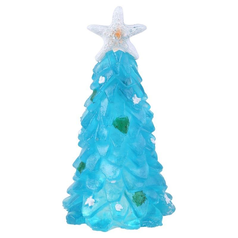 Christmas Starfish Jade Color Resin Christmas Tree Decorations Resin Crafts Home Decoration Design Decorations