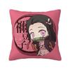 Custom Kimetsu No Yaiba Nezuko Cushion Cover 45x45cm Demon Slayer Anime Manga Soft Cute Pillow Cases