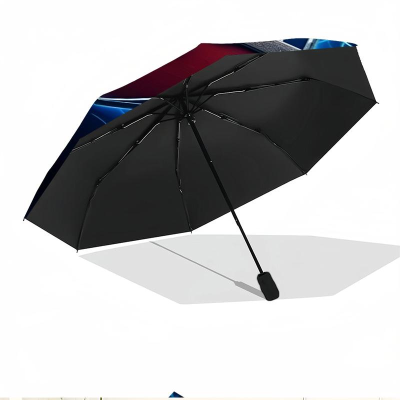 football team.C Print Automatic Open Close Umbrella, Portable Foldable Umbrella, for Outdoor Commute Camping Trip, Ideal Birthday Gift