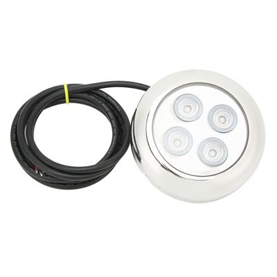 Marine Underwater Light 60 Degrees  Angle IP68 Waterproof Seawater Interior Dome Lighting Swimming Pool Lamp White 6.6W