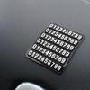 Anti-Slip Multi-Function Car Dashboard Phone Holder with Parking Sign