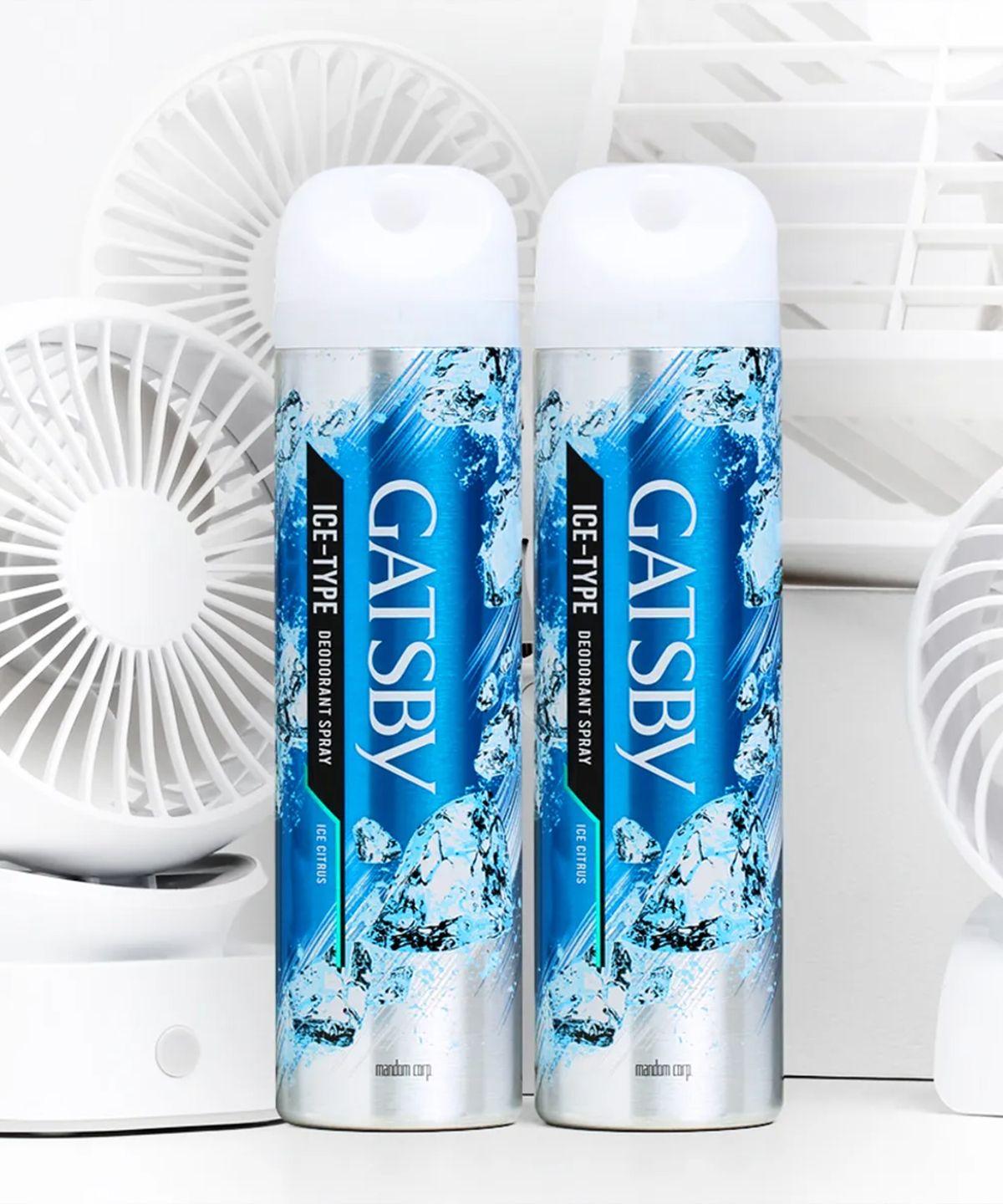 Ice-type Deodorant Spray Ice Citrus 216ml+216ml