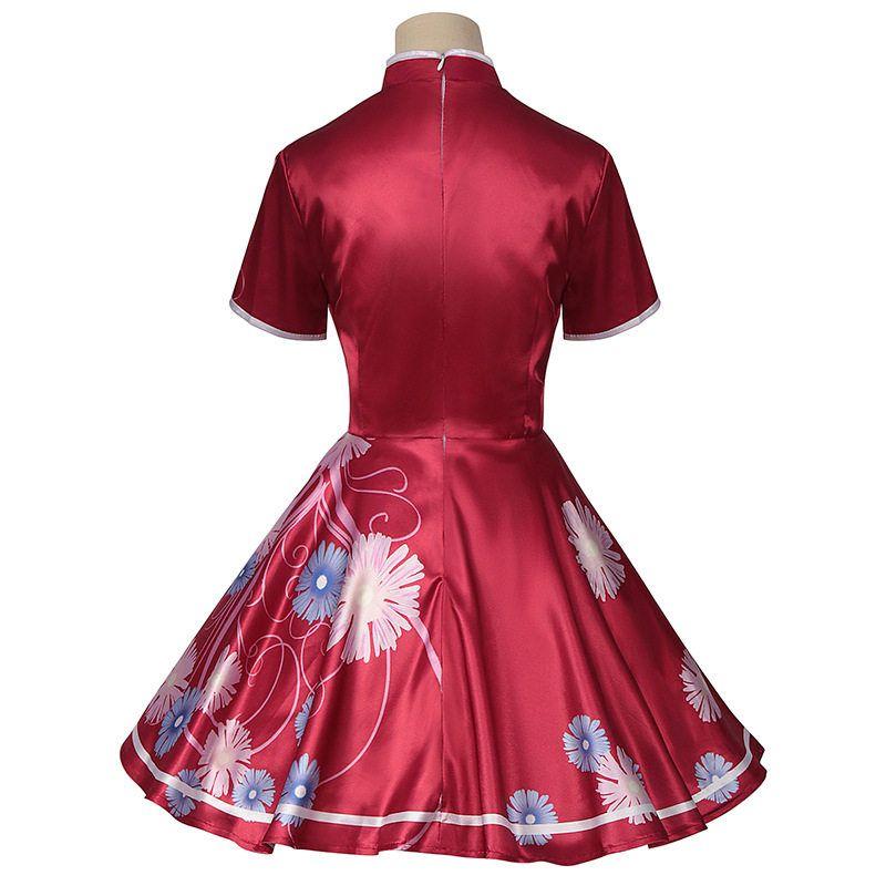 Children's Cosplay Costume I Recommend from Man Yi Shang Wo: Hoshino Ai Cosplay Chinese-Style National Style Cheongsam Anime Two-Dimensional Clothing