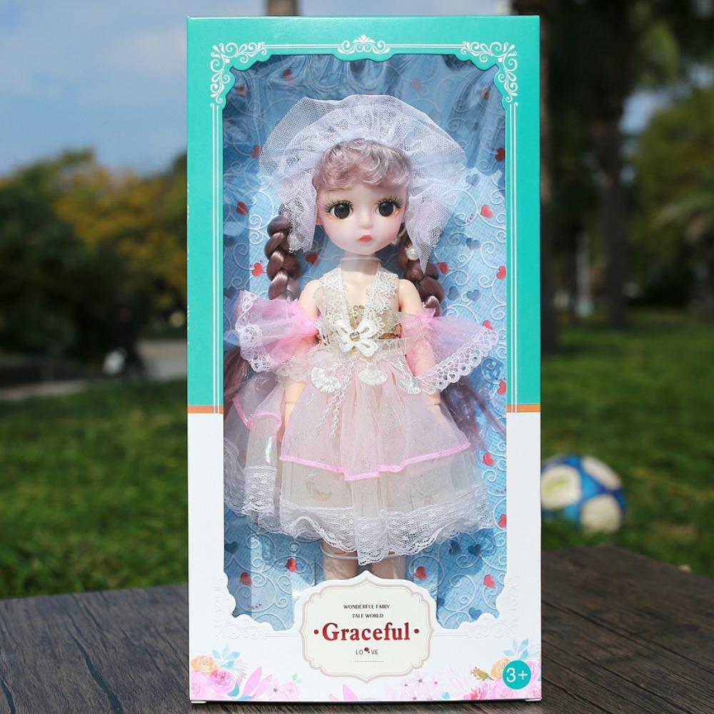 Girl Play House Princess Loli Doll Gift Box Set Toys