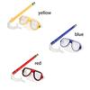 Tube Sec Anti-buée pour la Natation des Enfants Équipement de Snorkeling pour Enfants Lunettes de Plongée pour Enfants Masque de Plongée Sous-marine Ensemble Masque et Snorkel