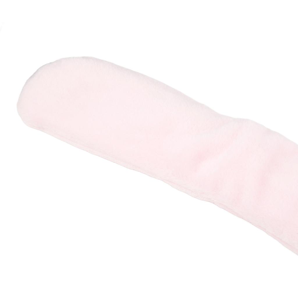Heating Scarf Intelligent Temperature Adjustment USB Massage Function Electric Scarf for Man Woman Daily Use Pink