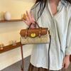 2024 New High-end Texture Retro Pillow Bag, Niche Design, Fashionable Temperament, Commuting One-shoulder Cross-body Women's Bag
