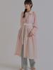 Sorry, Too Much Love New Spring See-Through Trench Coat_Pink