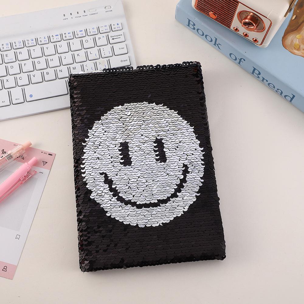 Enchanting Sequin Style Notebook: Exquisite Patterns for DIY Journaling & Student Notes